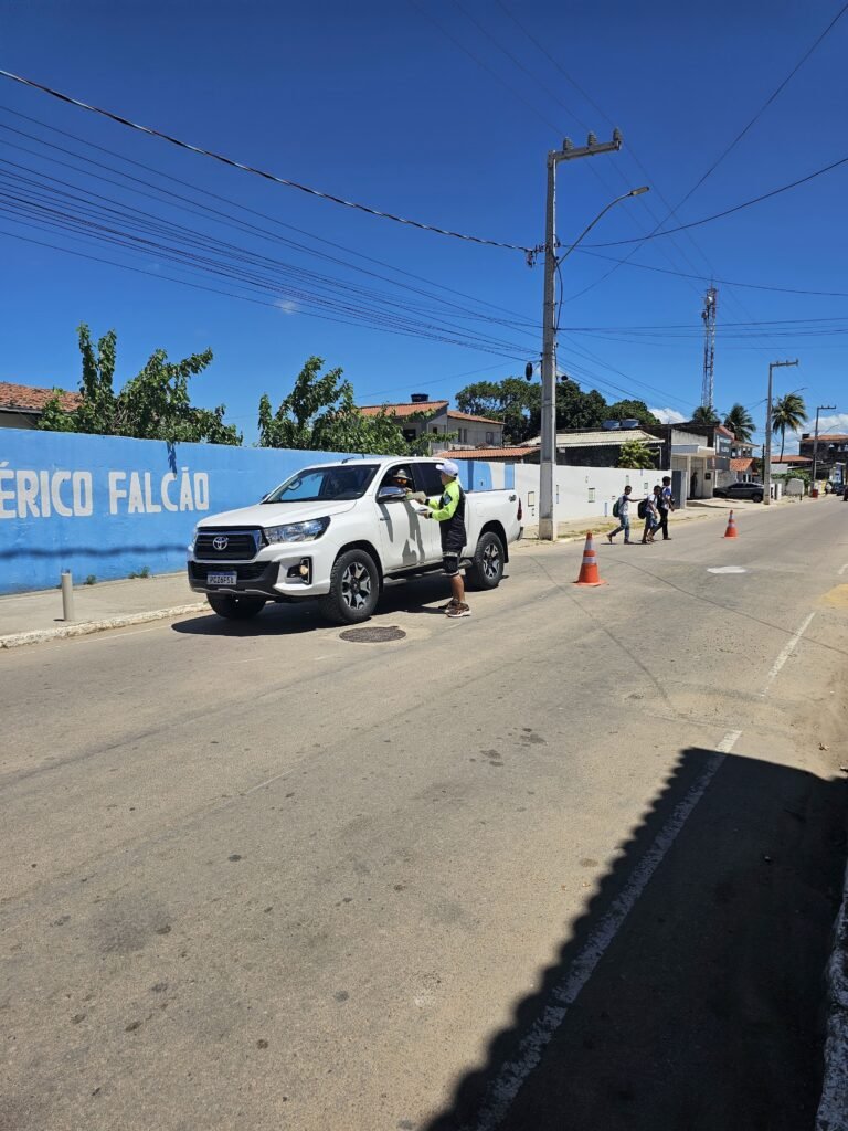 Mobilidade Urbana Realiza Campanha Educativa Para Evitar Acidentes No Trânsito Durante Feriadão Da Páscoa, Em Lucena